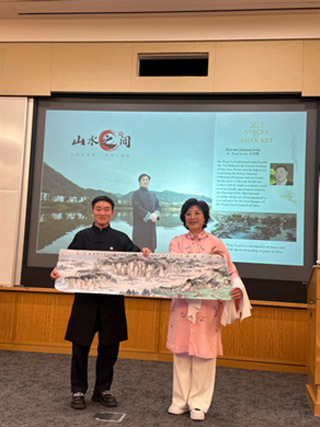 王余根博士受邀到访哥大、耶鲁开展艺术学术交流 王余根博士受邀到访哥大、耶鲁开展艺术学术交流