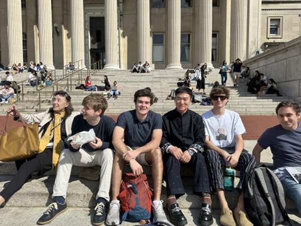 王余根博士受邀到访哥大、耶鲁开展艺术学术交流 王余根博士受邀到访哥大、耶鲁开展艺术学术交流